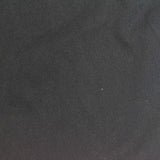 Polyester Stretch Sateen Fabric, 215 gsm, 155 cm — Black