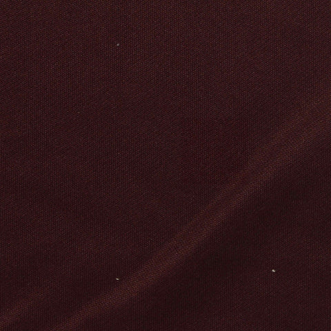 Cotton Polyester Scuba Knit Fabric, 200 gsm, 160 cm — Brown