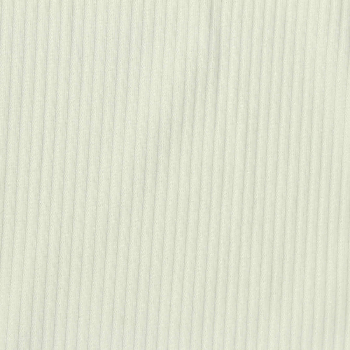 Polyester Stretch Rib Knit Fabric, 170 gsm, 150 cm — White