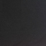 Polyester Viscose Stretch Waffle Knit Fabric, 235 gsm, 165 cm — Black