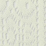 Off-White Eyelet Crepe, Poly-Cotton — texture