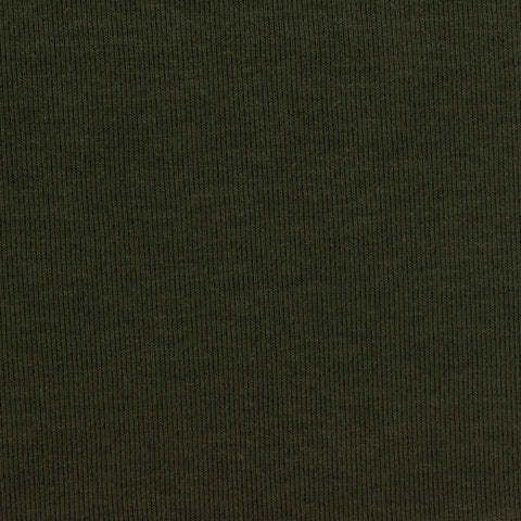 Cotton Polyester Scuba Knit Fabric, 280 gsm, 180 cm — Green