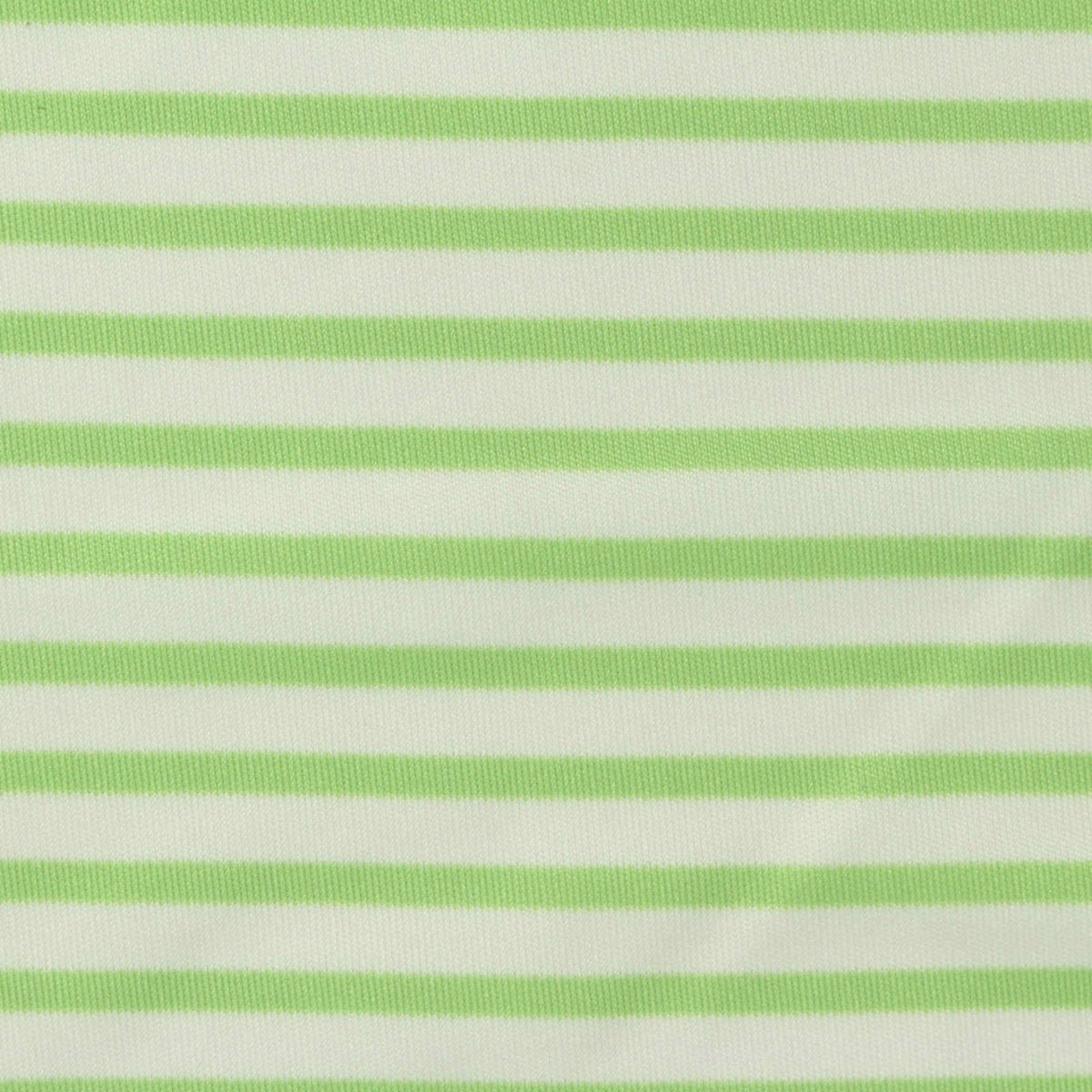 Green Horizontal-Stripe Interlock Knit, Polyester, 180 gsm