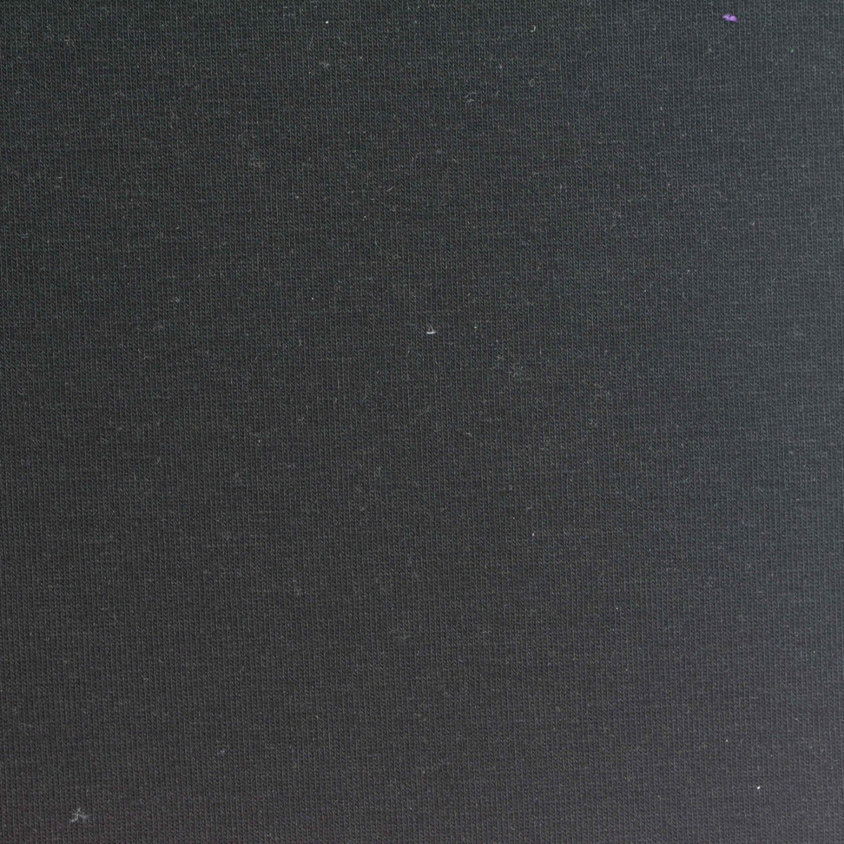 Cotton Polyester Stretch Scuba Knit Fabric, 375 gsm, 160 cm — Black