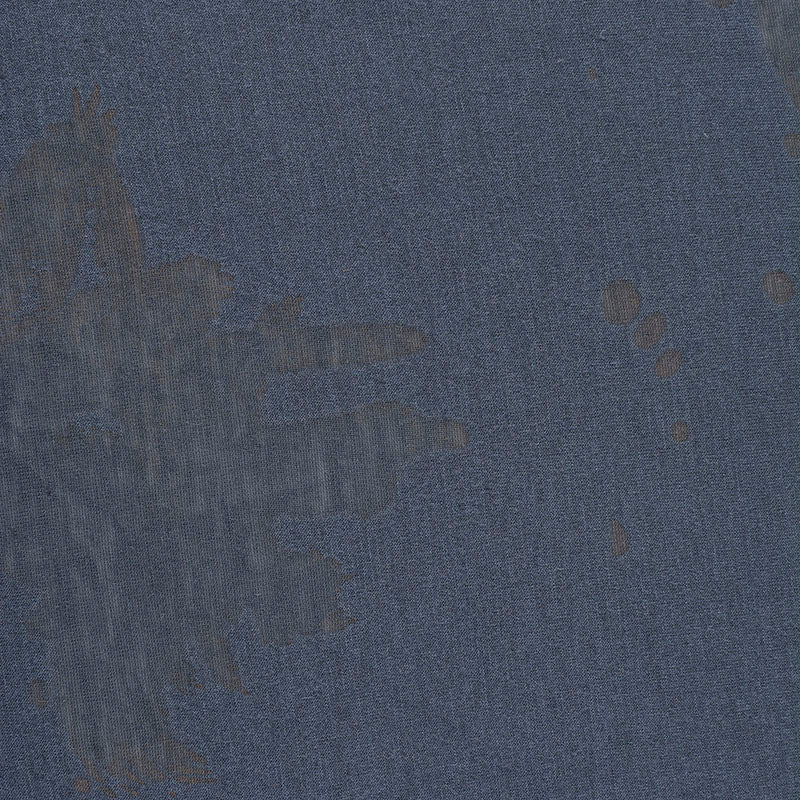 Polyester Viscose Jersey Knit Fabric, 125 gsm, 155 cm — Navy