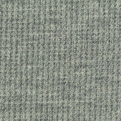 Heather Grey Marl Waffle Knit, Cotton