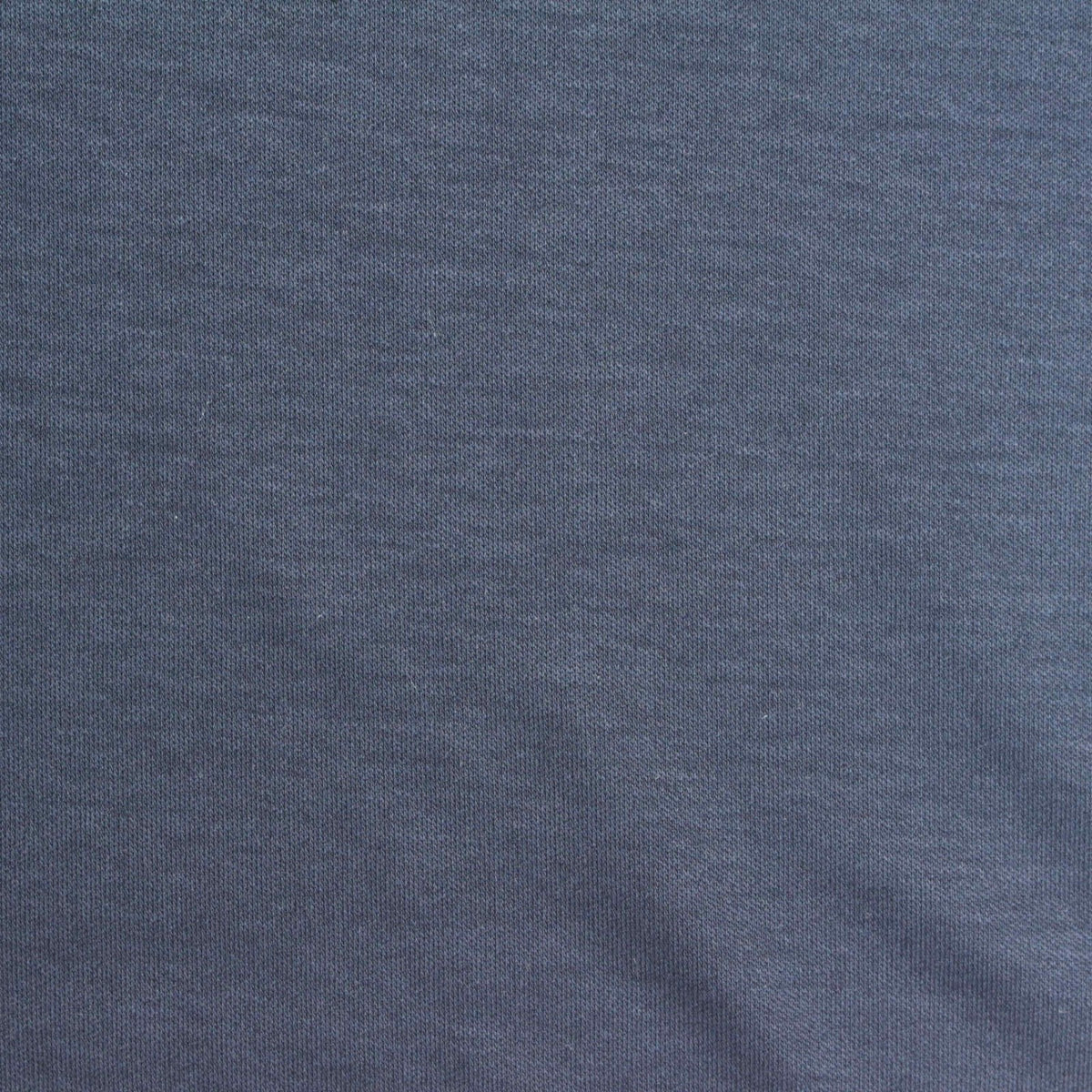 Cotton Modal Interlock Knit Fabric, 180 gsm, 165 cm — Navy