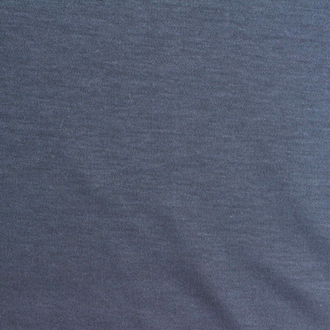 Cotton Modal Interlock Knit Fabric, 180 gsm, 165 cm — Navy