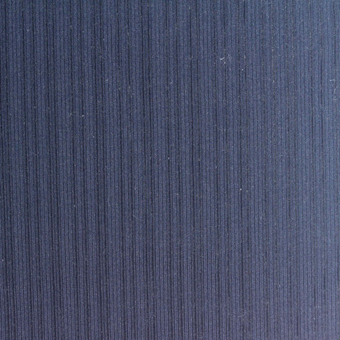 Polyester Stretch Rib Knit Fabric, 250 gsm, 150 cm — Navy