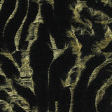Black Animal Print Chenille, Polyester