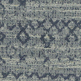 Jacquard Polyester Cotton Scuba Knit Fabric, 190 gsm, 150 cm — Blue — texture