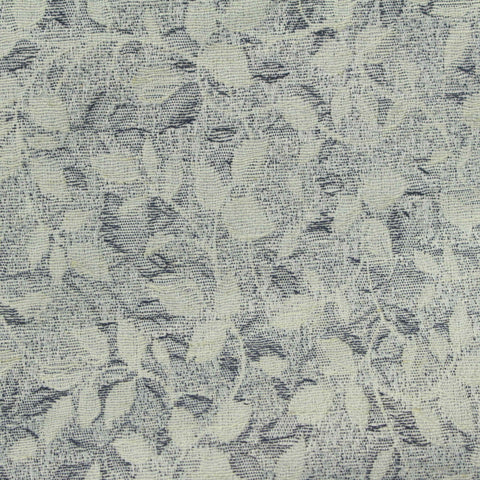 Cream Leaf Scuba Knit, Poly-Viscose