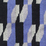 Black Geometric Jacquard, Cotton — texture