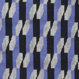 Black Geometric Jacquard, Cotton
