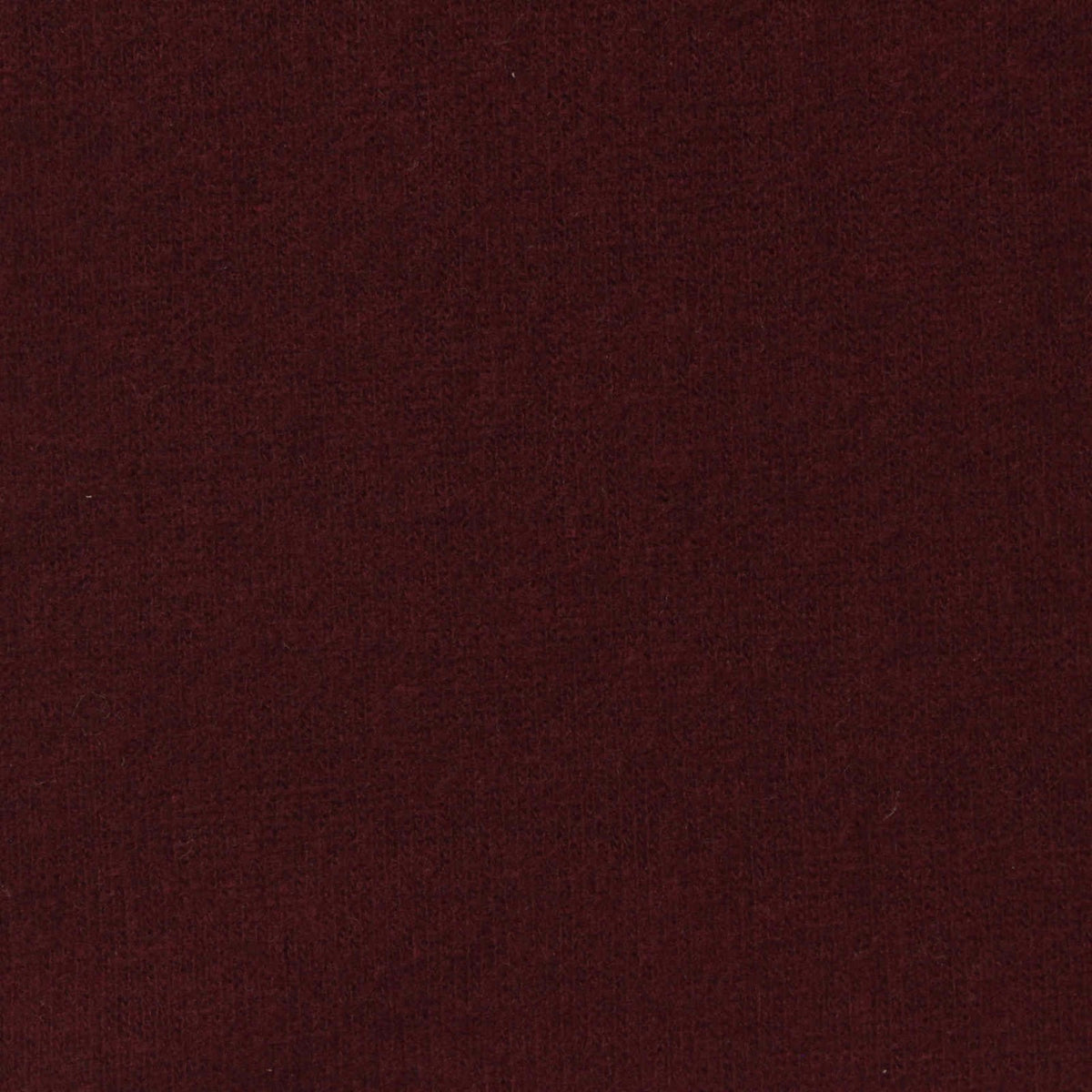 Brushed Polyester Viscose Stretch Chunky Knit Fabric, 182 gsm, 163 cm — Red
