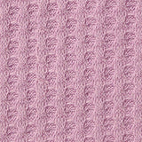 Polyester Viscose Stretch Waffle Knit Fabric, 229 gsm, 180 cm — Purple — texture
