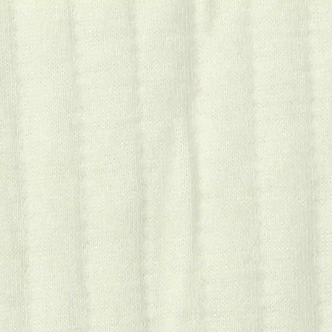 Jacquard Polyester Stretch Knit Fabric, 400 gsm, 162 cm — White
