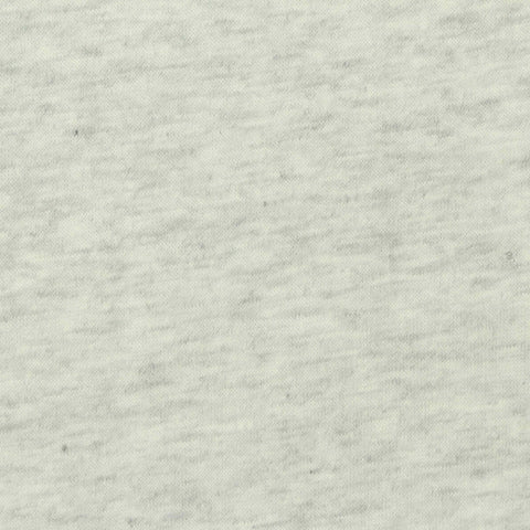Light Grey Heather Jersey Knit, Cotton