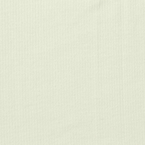 Viscose Stretch Rib Knit Fabric, 263 gsm, 178 cm — White