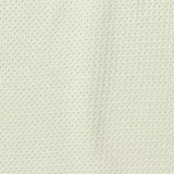 Jacquard 100% Cotton Rib Knit Fabric, 268 gsm, 168 cm — White