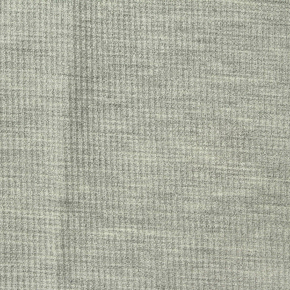 Light Grey Micro-Check Waffle Knit, Poly-Viscose