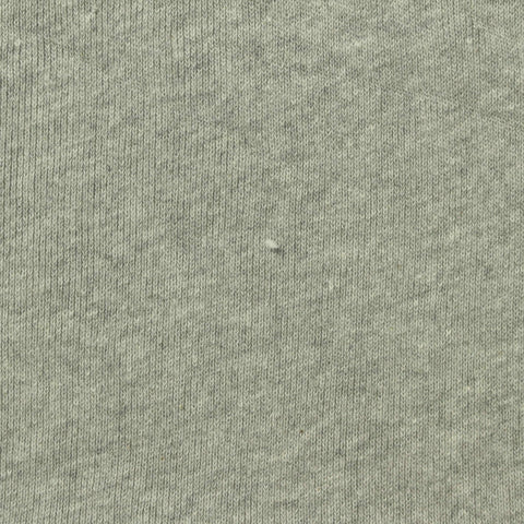 Heathered Grey Marl Rib Knit, Cotton-Poly, 270 gsm