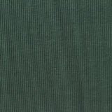 Polyester Cotton Stretch Rib Knit Fabric, 339 gsm, 124 cm — Green