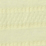 Light Yellow Horizontal-Band Jersey Knit, Cotton — texture