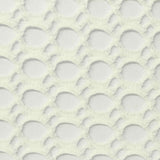 Cream Openwork Knit, Poly-Cotton