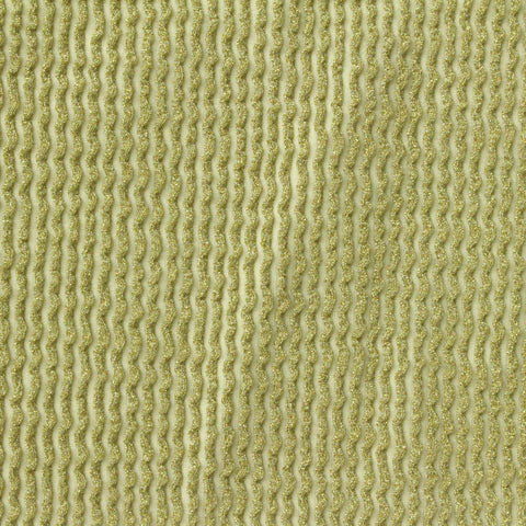 Gold Vertical-Line Jacquard, Polyester