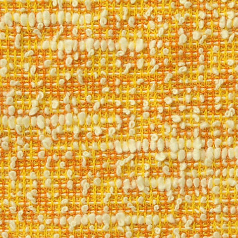 Yellow Marl Bouclé, Poly-Cotton