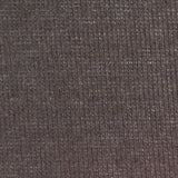 Dark Brown Marl Rib Knit, Poly-Acrylic