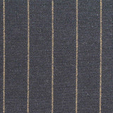 Dark Blue Stripe Ponte Knit, Viscose-Nylon — texture