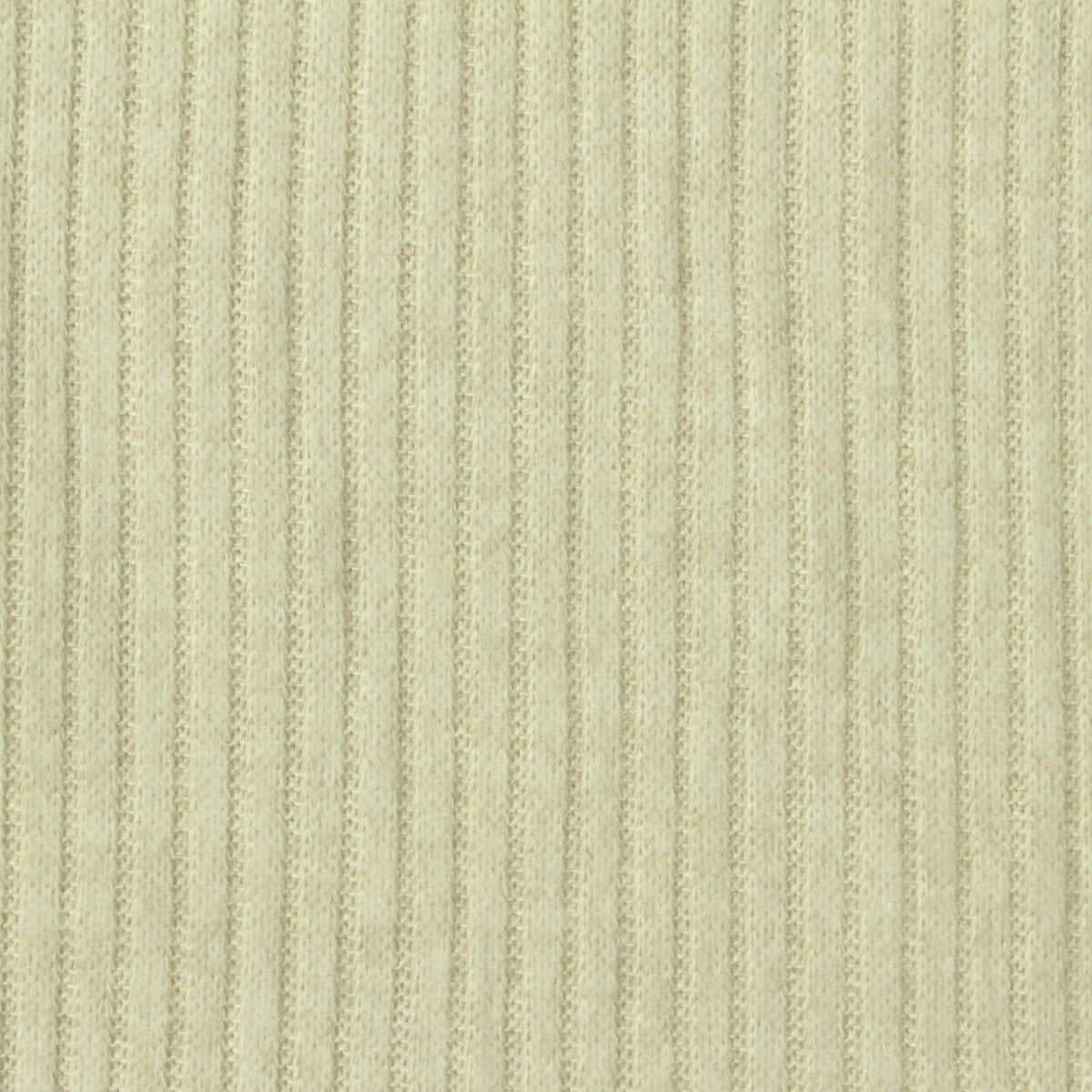 Brushed Polyester Stretch Rib Knit Fabric, 190 gsm, 155 cm — Khaki
