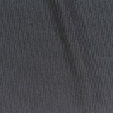 Polyester Stretch Rib Knit Fabric, 250 gsm, 150 cm — Grey