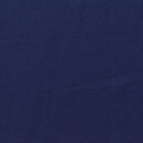 Polyester Stretch Milk Silk Knit Fabric, 170 gsm, 160 cm — Navy