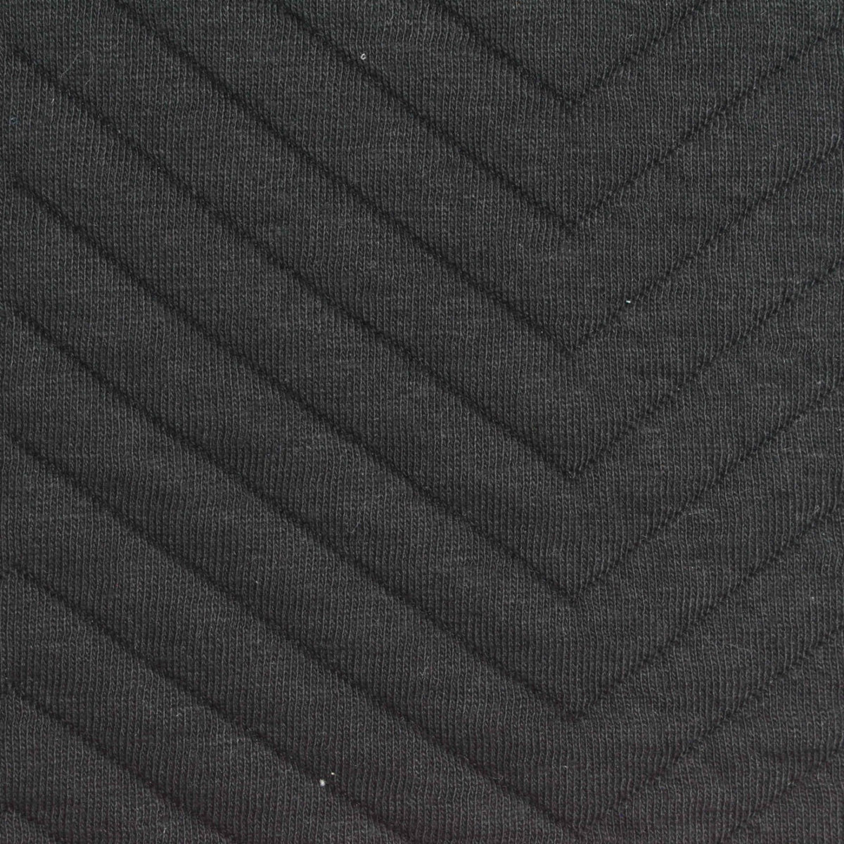 Dark Grey Chevron Jacquard, Poly-Cotton