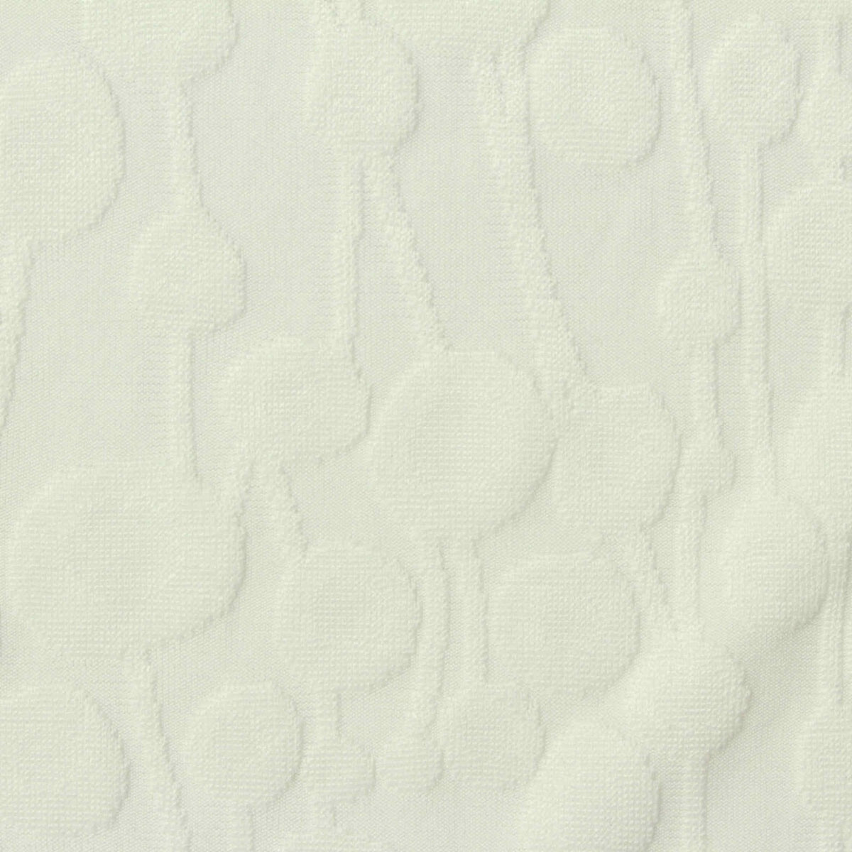 Off-White Abstract-Circle Pointelle Knit, Polyester