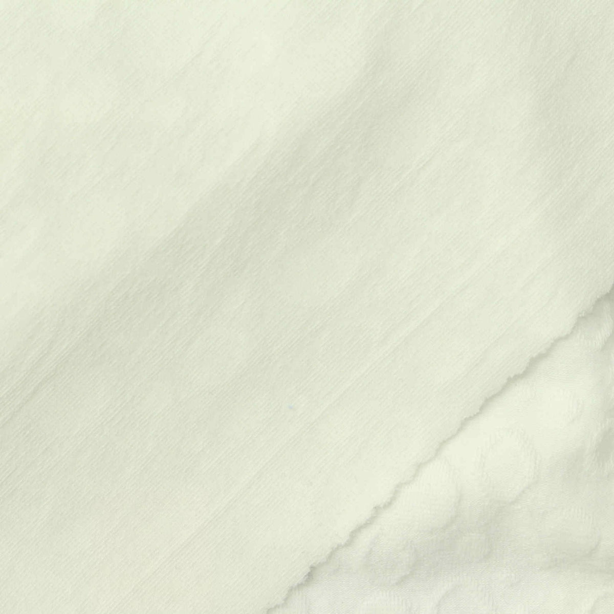 Cream Circle Pointelle Knit, Polyester