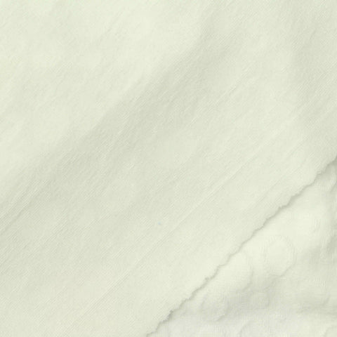 Cream Circle Pointelle Knit, Polyester