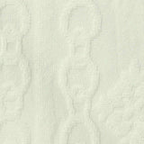 Cream Diamond Pointelle Knit, Polyester — texture