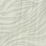 Silver Wavy-Animal Print Jersey Knit, Poly-Metallic