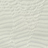 Jacquard Polyester Metallic Stretch Jersey Knit Fabric, 114 gsm, 160 cm — White — texture