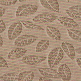 Green Leaves Interlock Knit, Poly-Metallic