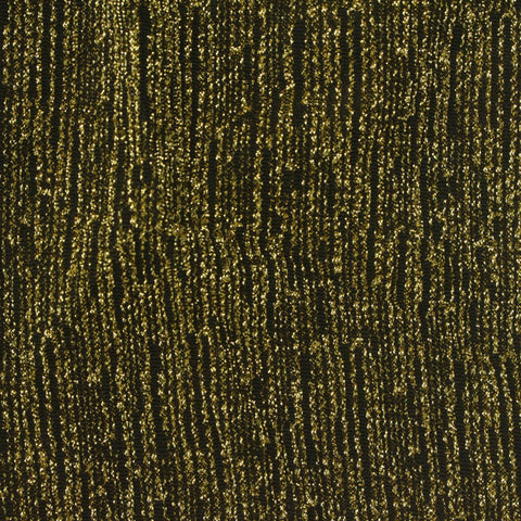 Gold Glitter-Line Interlock Knit, Poly-Metallic