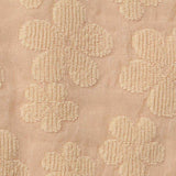 Beige Floral Jacquard, Poly-Nylon — texture