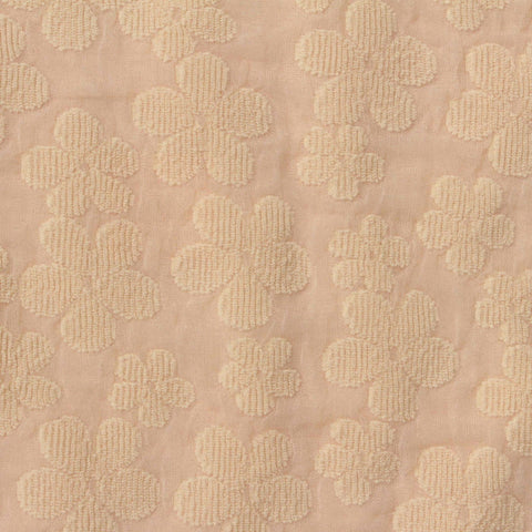Beige Floral Jacquard, Poly-Nylon
