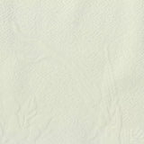 Cream Tone-on-Tone Floral Pointelle Knit, Polyester