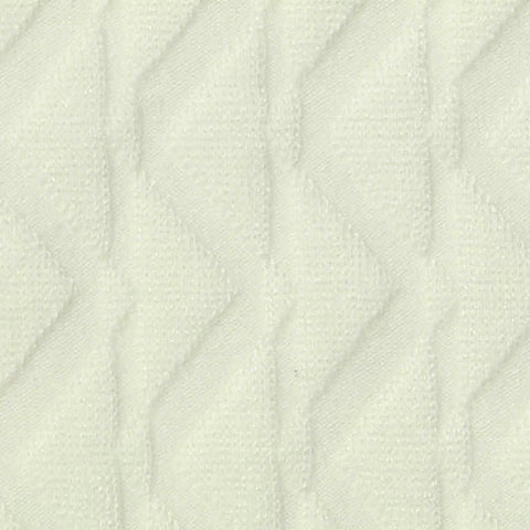 Cream Tone-on-Tone Pointelle Knit, Poly-Viscose