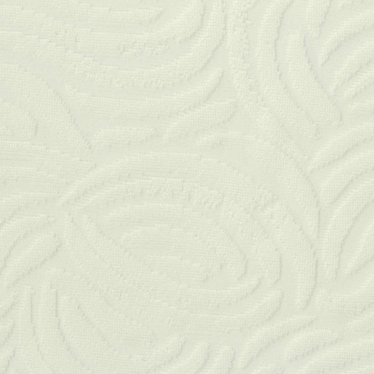 Cream Leaf Pointelle Knit, Polyester